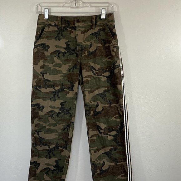 #93 Abercrombie & Fitch Camo Annie High Rise Ankle Straight - Picture 4 of 12